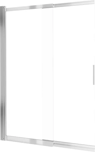 Neuesbad Wanne SCREEN, Chrom, Transparent Glas mit Abdeckung, 100X140CM NB1DEKTJ073R1