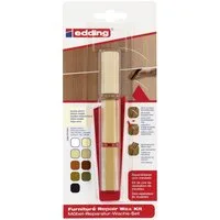 edding Hartholzöl Edding Möbel-Reparaturwachs-Set 8901 buche- ahorn