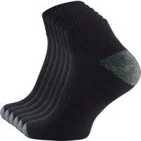 Stark Soul® Sportsocken 6 Paar Quarter Socken-Sportsocken mit Mesh-Strick und Frotteesole 6 Paar