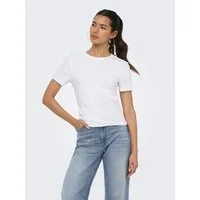 ONLY T-Shirt ONLRILEY S/S TOPJRS Baumwollmischung