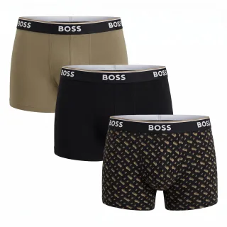 3er-Pack Herren Elastische Baumwoll-Boxershorts 50554443