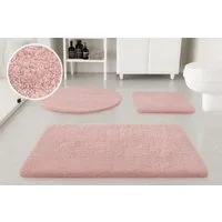 OTTO home Badematte Kaarin, Höhe 30 mm, rutschhemmend beschichtet, schnell trocknend, Polyester, rechteckig, Badteppich, getuftet, flauschig, hochflor, große Farbauswahl