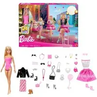 Mattel® Puppen Accessoires-Set Mattel JFL63 - Barbie - Modepuppe Adventskalender mit 24 Überraschung
