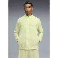 PUMA Trainingsjacke M RUN VELOCITY AOP WOVEN JACKET mit Reißverschluss, atmungsaktiv, mit Nahttaschen
