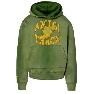 Amiri Trainings-hoodie Grün