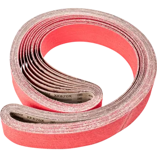 PFERD TOOLS Keramikkorn Schleifband BA für Edelstahl-Schliff mit Bandschleifer Langband - 45005825
