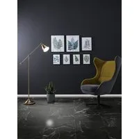 Check Vinylboden – Klick-Vinyl Hochglanz Marmoroptik 83x47 cm – wasserfest & robust –, Hochglanz-Fliese XL, inkl. Trittschalldämmung, Packung, In 1 Packung: 6 Paneele - 2,341m², 1 Packung: 6 Stück, 2,341 m², Check one