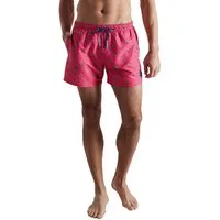 CECEBA Badehose CECEBA Herren Badeshorts rot bedruckt (1-St)