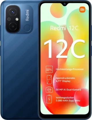 Xiaomi Redmi 12C 4/128GB [Dual-Sim] blau