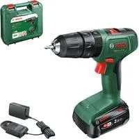 Akku-Schlagbohrschrauber EasyImpact 18V-38 grün/schwarz, Li-Ionen Akku 2,0Ah, Koffer, POWER FOR ALL ALLIANCE