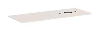 Hansgrohe Konsole Xilesa E 1375x550mm m.Ausschnitt re.Aufsatzwasch.o.Hl Sandbeige matt, 54279780 54279780