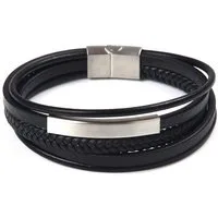 Firetti Armband stylisches Design im sportlich-eleganten Stil, mehrreihig
