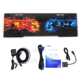[64G] Pandorra Box 3D Retro Game Console Built-in 10K Games Arcade Video Game Machine 8-button Dual Player Gamer Console