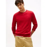 Tommy Hilfiger Rundhalspullover ESSENTIAL COTTON Crewneck Regular Fit Premium Mode
