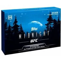 Topps Sammelkarte Topps Midnight UFC 2025 Hobby Box