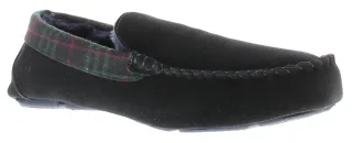 Hush Puppies Andreas Wildleder-Herren-Hausschuhe In Marineblau