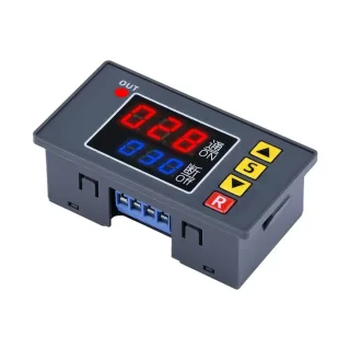 T3231 110V-220V 12V/24V Digital Time Delay Relay LED Cycle Timer Control Switch Adjustable Timing Relay Time Delay Switc