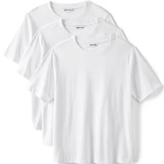 Kurzärmelige Rundhalsshirts im 3er-Set für Damen, Damen, size: regular, Multi, Baumwolle/Baumwoll-Mischung, by Lands' End