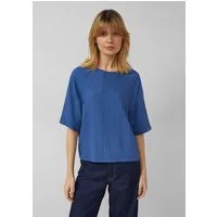 s.Oliver Kurzarmshirt T-Shirt Shirtbluse im Fabricmix