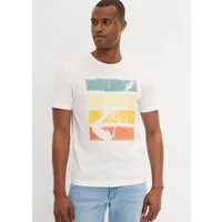 bonprix T-Shirt Regular Fit, mit Rundhalsausschnitt, aus reiner Baumwolle