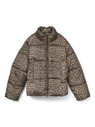 VERO MODA - VMPARDA AOP JACKET NOOS Silver Mink - Gr. - S