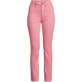 Slim Fit Öko Jeans High Waist für Damen in Plus-Größe, Damen, size: plus, Grün, Elasthan/Baumwoll-Mischung/Polyester-Mischung, by Lands' End