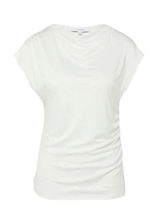 comma - T-Shirt weiß - Gr. - 34