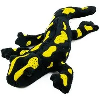 Teddys Rothenburg Kuscheltier Feuersalamander 29 cm schwarz/gelb Plüschsalamander