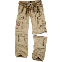 Trooper Cargohose Herren Outback Cargo Vintage Hose Shorts Army Outdoor Pants