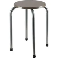 BURI Hocker Metall Stapelhocker Stapelstuhl Partyhocker Gästehocker Sitzhocker