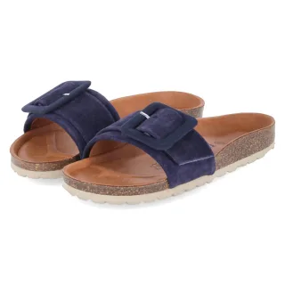 Palado Pantoletten NUBRA Blau - Gr. 37 -  Leder und Synthetik