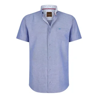 Korte Mouw Royal von Cappuccino Italia in der farbe Blau und in größe S.