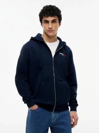 Tommy Jeans (PVH Group) - TJM REG DNA BACKPRINT FZ HD Dark Night Navy - Gr. - S
