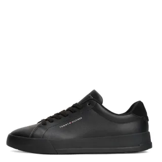 Tommy Hilfiger - Court-Sneaker mit Logo schwarz - Gr. - 40