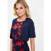 bonprix Boleroblazer mit halblangen Ärmeln, Loose Fit