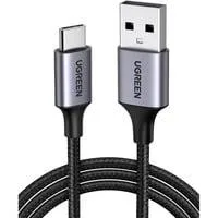 US288 USB-A auf USB-C Lade- und Datenkabel schwarz
