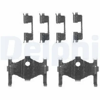 Delphi Zubeh?r f?r Bremsbel?ge hinten Hyundai Kia Nissan