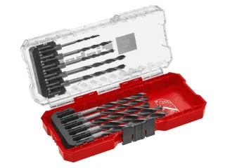 EINHELL Holzbohrer-Set, 108733, S-Case, 10-teilig