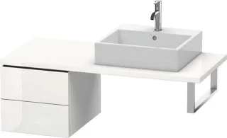 Duravit L-Cube Unterschrank für Konsole Weiß Hochglanz 420x547x400 mm - LC583608585 LC583608585
