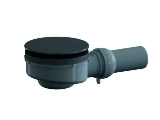 Dallmer Duschwannenablauf ORIO 60, Haube schwaz matt, DN 40 DN 40, 161376 161376