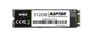 Verico Raptor SSD SATA III M.2 512GB | 1ssor-ssm2m3-nn |