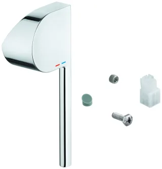 Grohe Hebel 48450 für EHM-Wanne/Brause Wand-/Bodenmontage chrom, 48450000 48450000