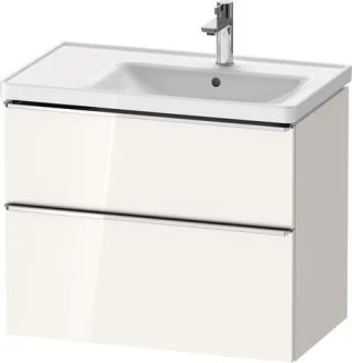 Duravit D-Neo Waschtischunterbau wandhängend Weiß Hochglanz 784x452x625 mm - DE4358010220000 DE4358010220000