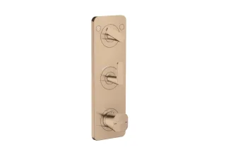 Hansgrohe Thermostat Modul 380/120 Unterputz FS Axor Citterio C 2 Verbr.polished red gold, 49700300 49700300