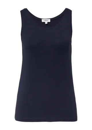 s.Oliver - T-Shirt blau - Gr. - 46