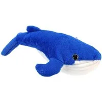 BEMIRO Kuscheltier Blauwal Kuscheltier - ca. 33 cm (1-St)
