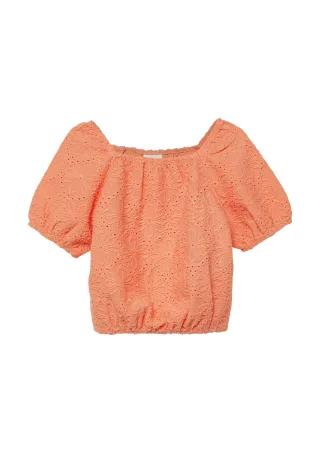 s.Oliver - Bluse orange - Gr. - 140