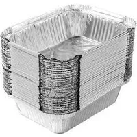 FELIXLEO Multitool Aluschalen Grill Tropfschalen 50 Stück 230ml, (1 St)