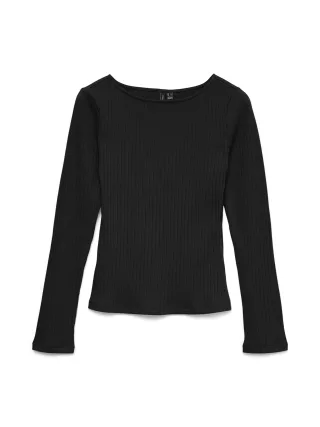 VERO MODA - VMRUBY LS TOP JRS NOOS Black - Gr. - M