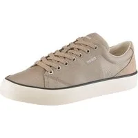 HUGO B-cross Sneaker Schnürschuh, Halbschuh, Plateausneaker mit gep. Schaftrand